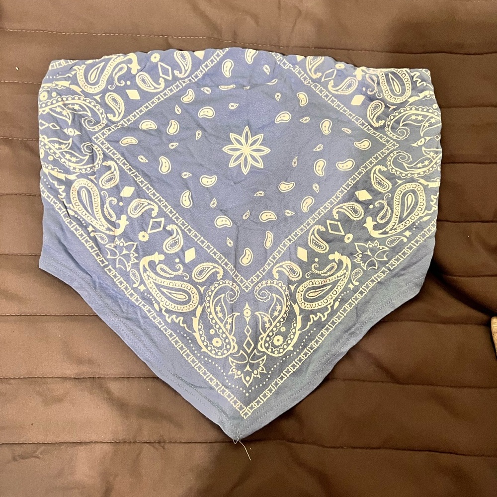 Bandana tube top